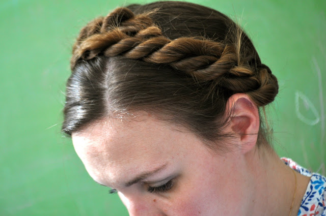 Seilkrone lange Frisur