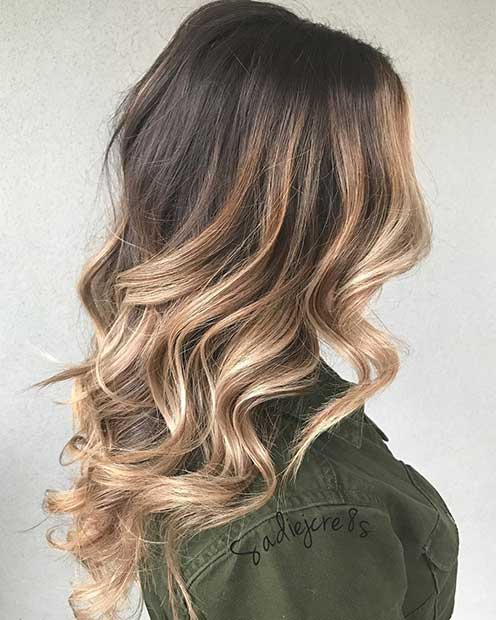 20 atemberaubende blonde Highlights für dunkle Haare Honigblonde Highlights für braune Haare