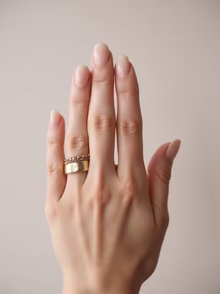 Sandige Nude-Ombr-Tipps