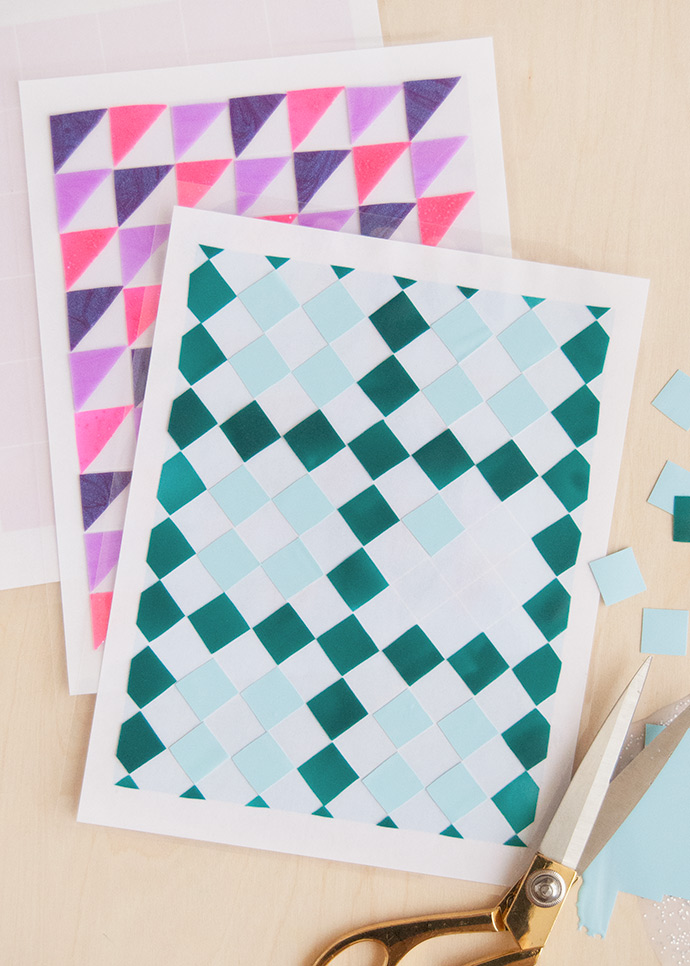 DIY Peel & Stick -Aktivitätsblätter