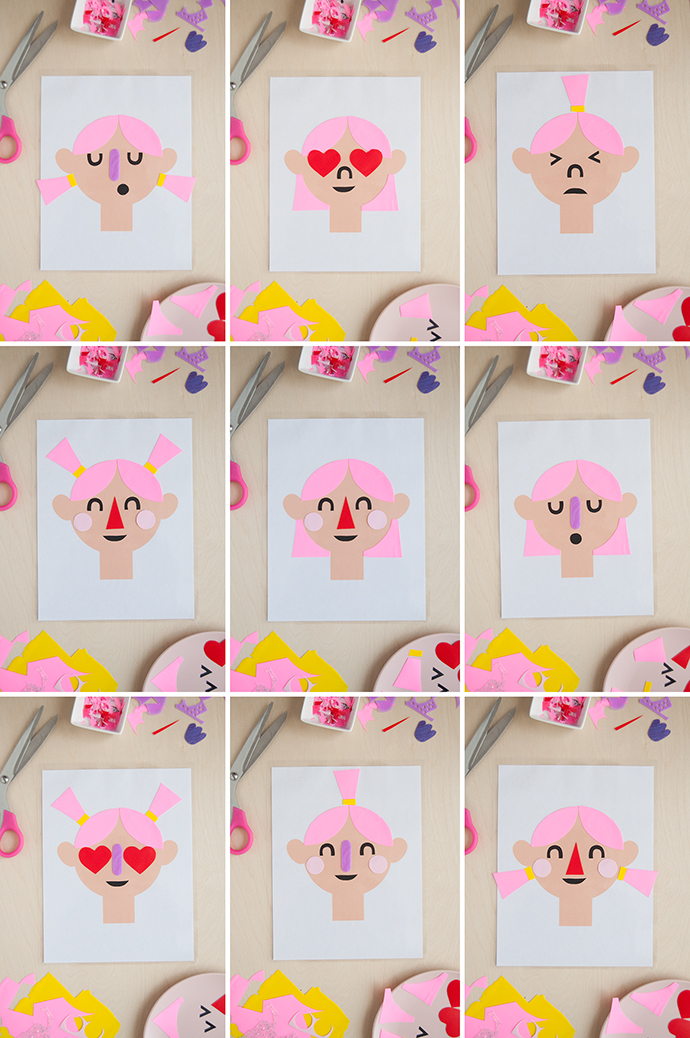 DIY Peel & Stick -Aktivitätsblätter