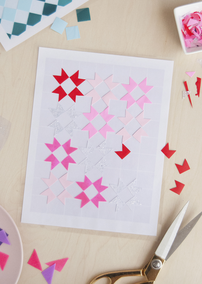 DIY Peel & Stick -Aktivitätsblätter