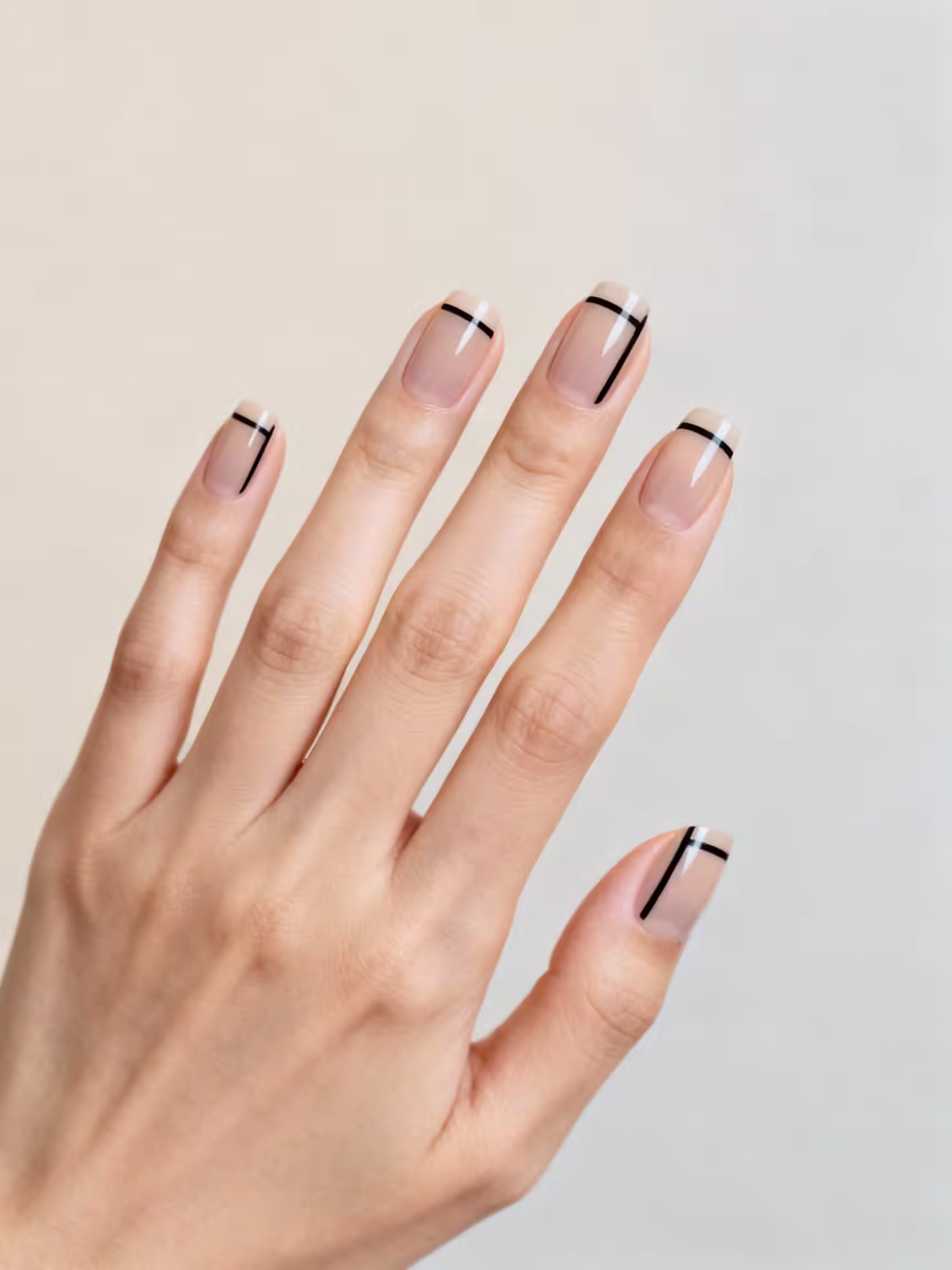 reine milchige Basis schwarz gefüttert