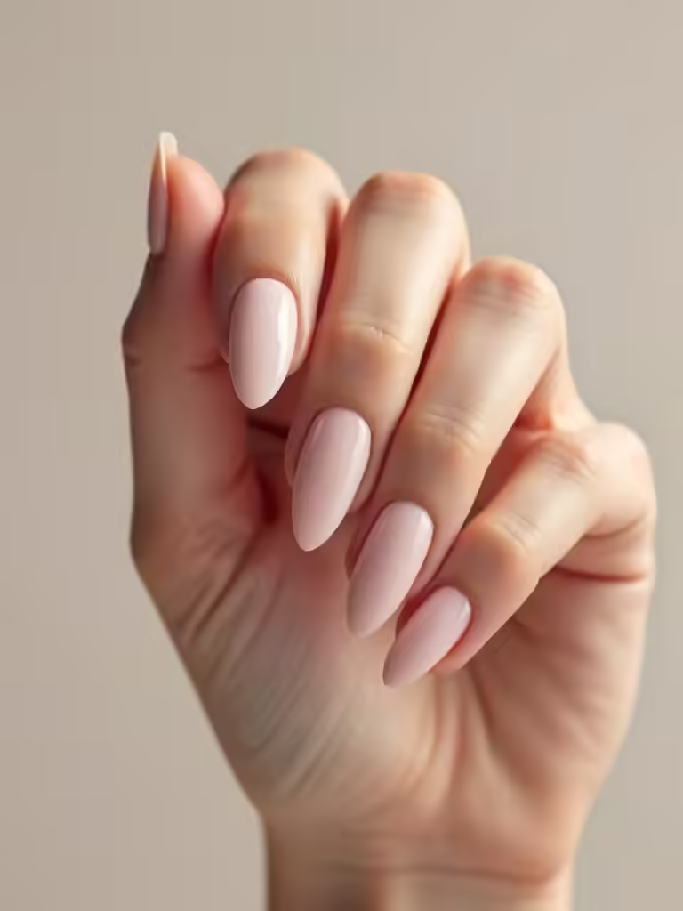 reiner perlmuttartiger, glasierter Glanz