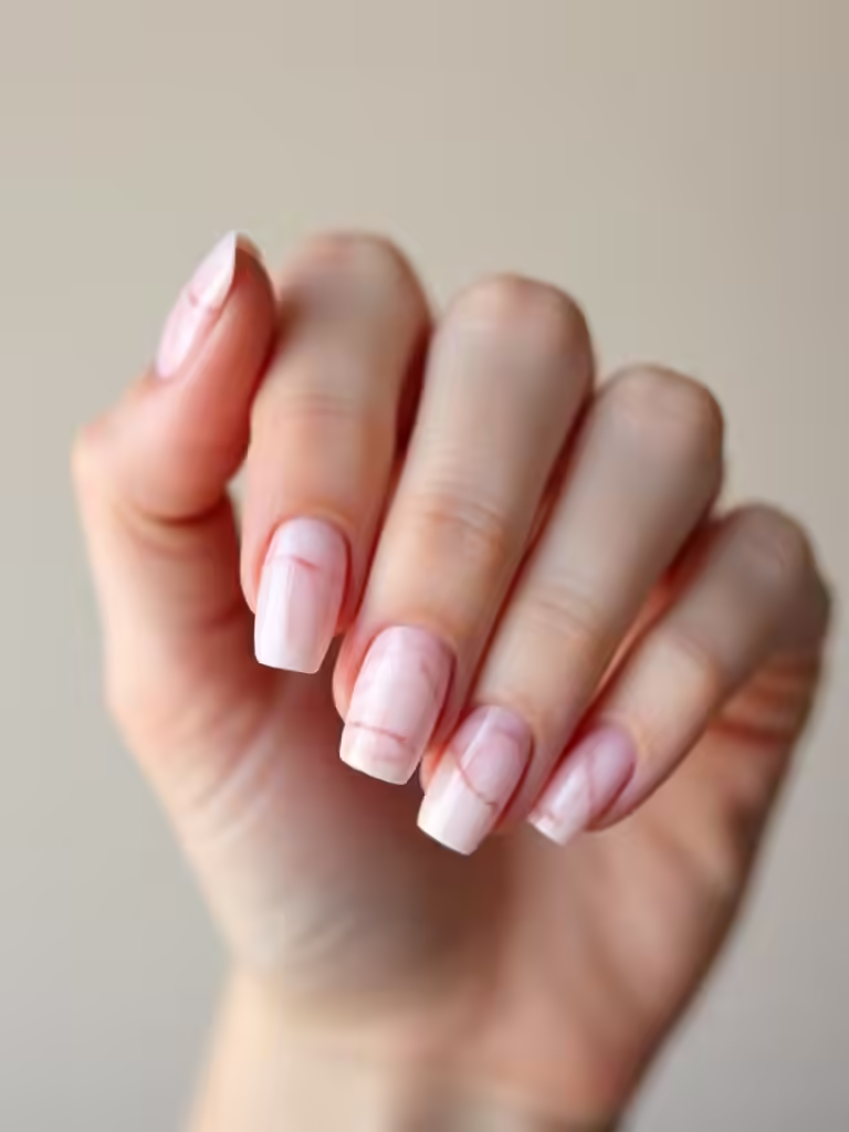 reiner rosa marmorierter Schimmer