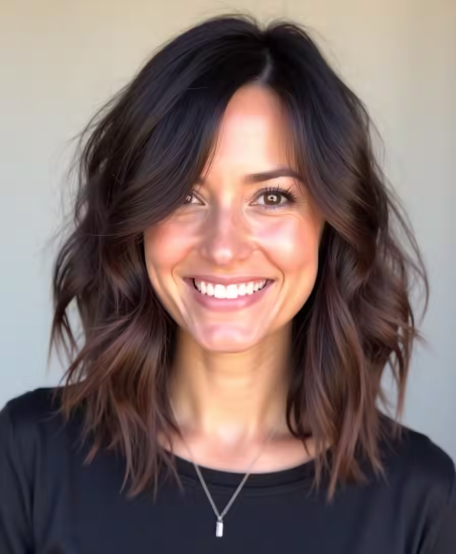 Die Vielseitigkeit des schulterlangen Schnitts erklärt