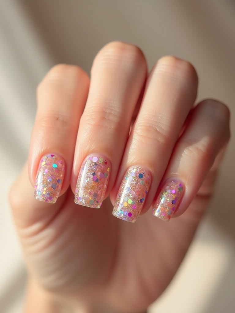 Starburst-Mikro-Glitzer-Glanzgradient