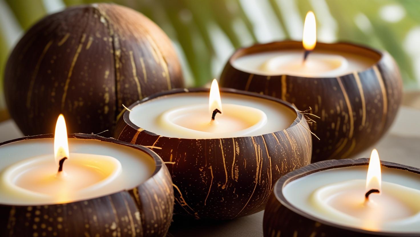 Sommer-Düfte-Koconut-Kerzensommerabende