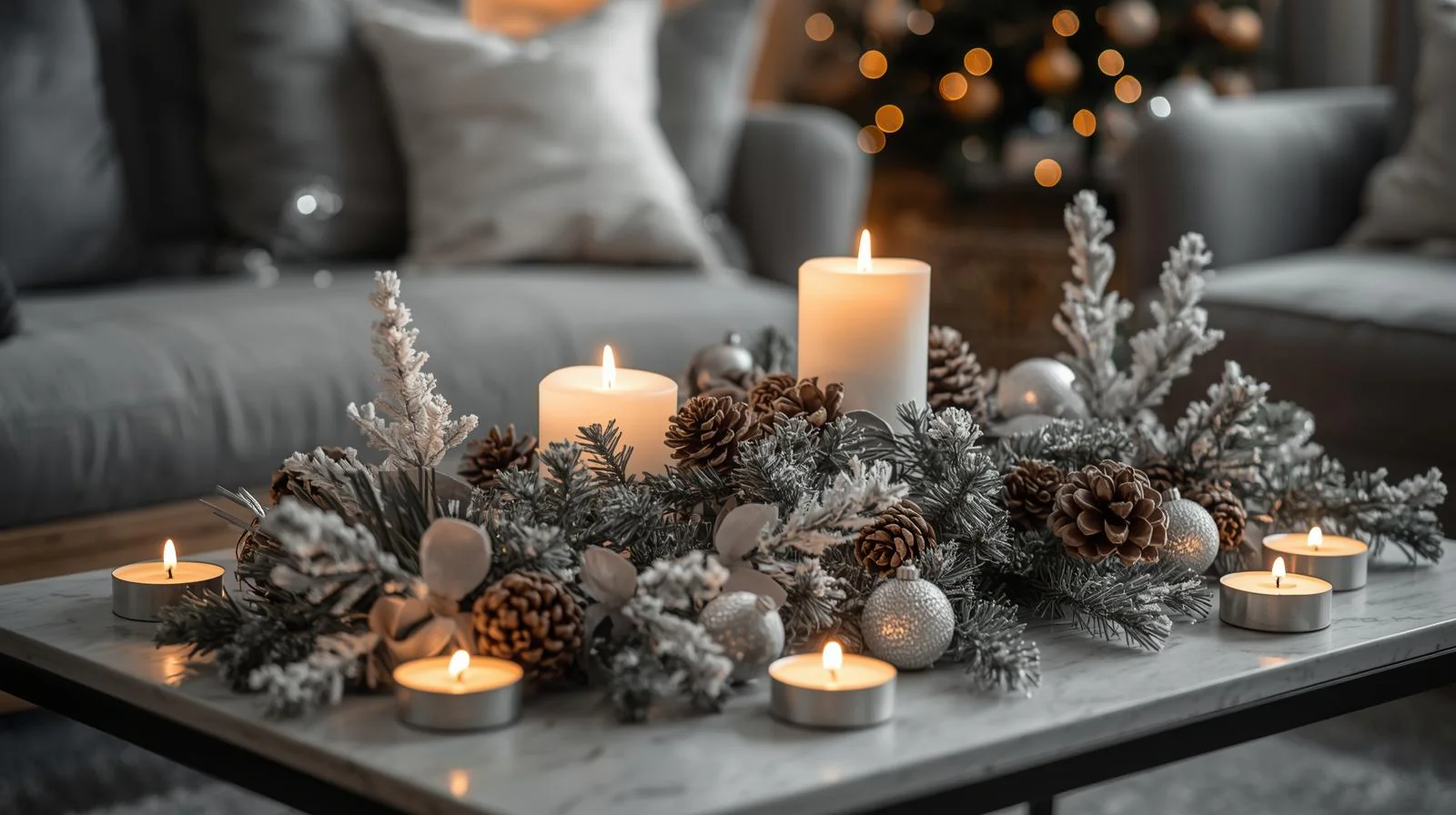 Teelichter für Weihnachten