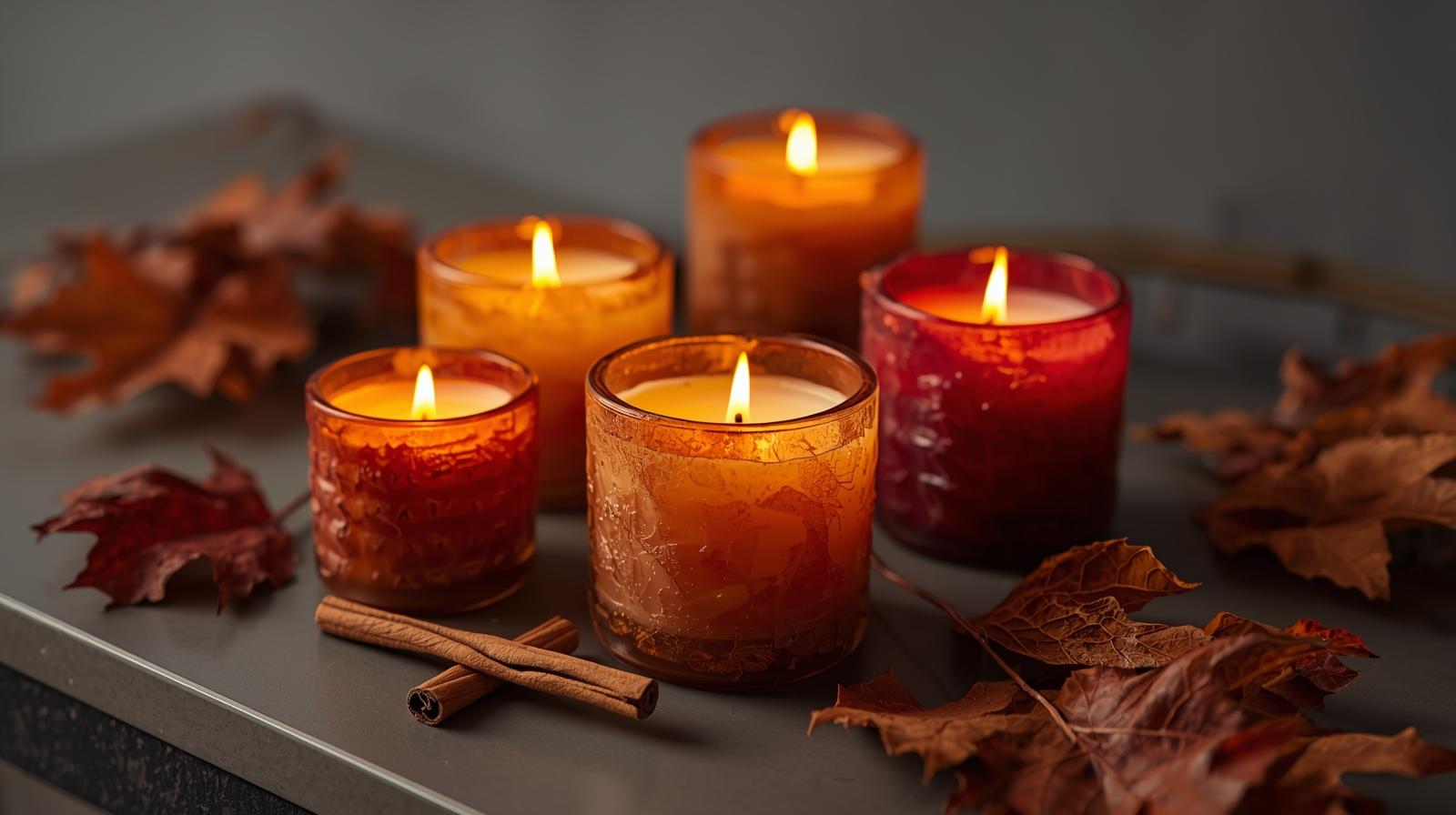 Therapeutische Vorteile von Kerzen mit Herbstsendern