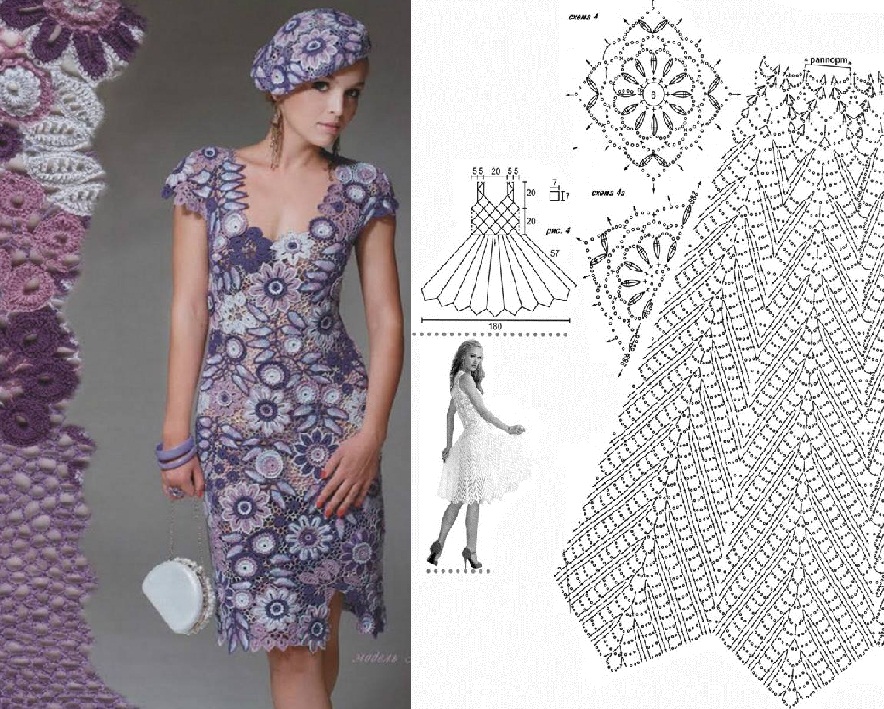 zeitlose Häkelkleidergrafiken 3