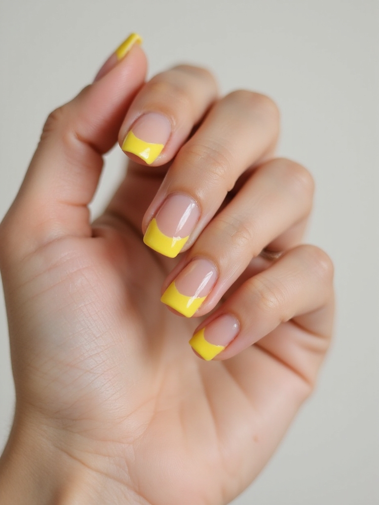 ultradünne helle Zitronenspitzen