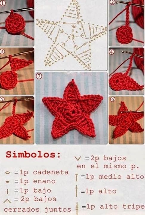 ganz einfach Stern 2 häkeln