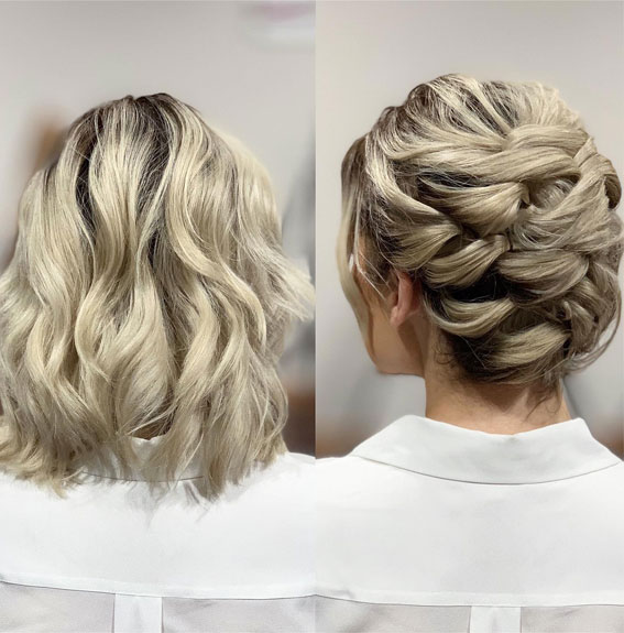 Hochsteckfrisur Brautfrisuren, Hochzeits Hochsteckfrisur Kurzhaare, Brautkurzfrisuren, Brautkurzhaare, Hochzeitsfrisuren Kurzes Haar, kurze Haaraufgüsse, kurze Haar Hochzeit Hochzeiten, kurze Haare Hochzeitsfrisuren, einfache Frisuren für kurze Haare