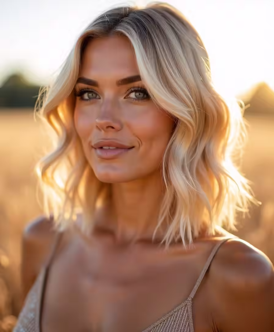 Haarfarbe Winterweizen