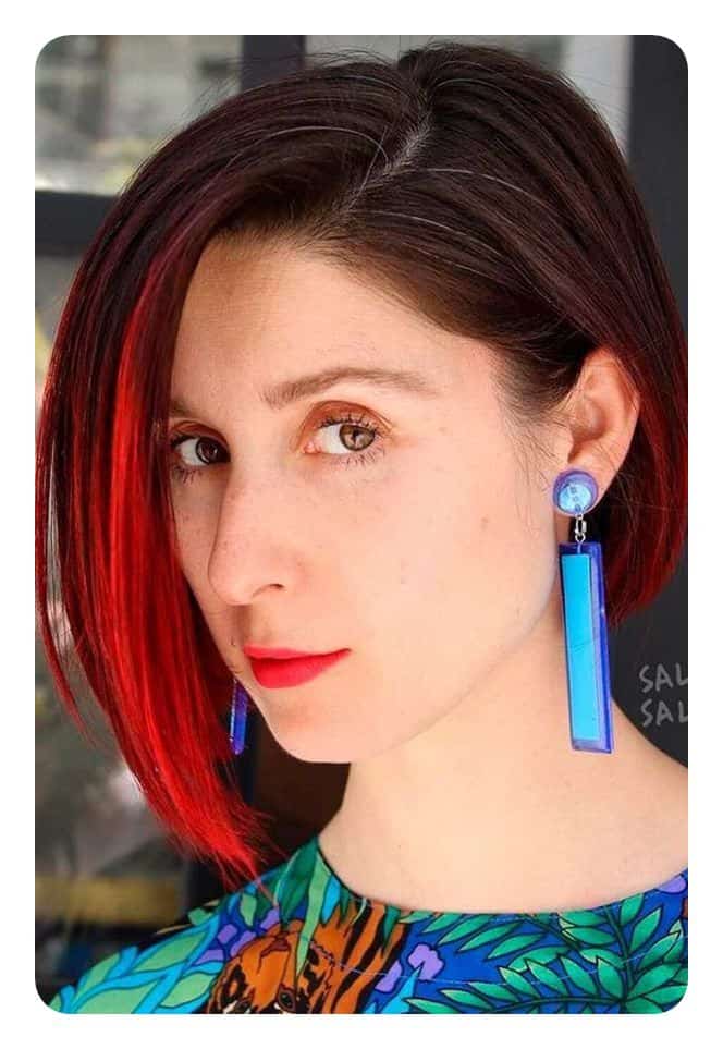 88 Beliebter und cooler asymmetrischer Bob