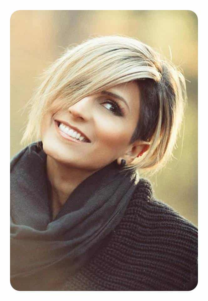 88 Beliebter und cooler asymmetrischer Bob