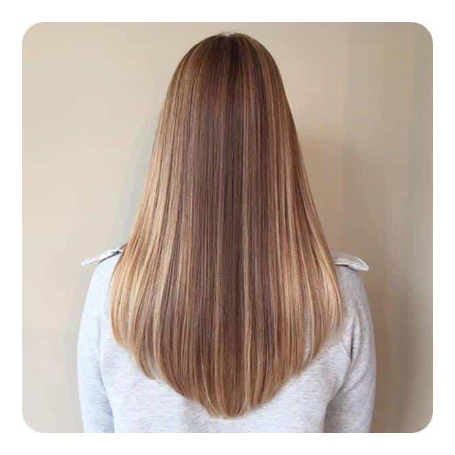 V-förmiger Haarschnitt und U-förmiger Haarschnitt – 57 wunderschöne Frisuren