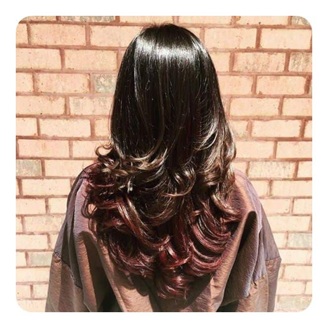 V-förmiger Haarschnitt und U-förmiger Haarschnitt – 57 wunderschöne Frisuren