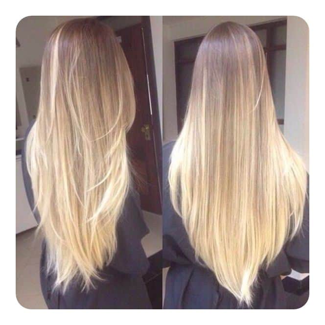 V-förmiger Haarschnitt und U-förmiger Haarschnitt – 57 wunderschöne Frisuren