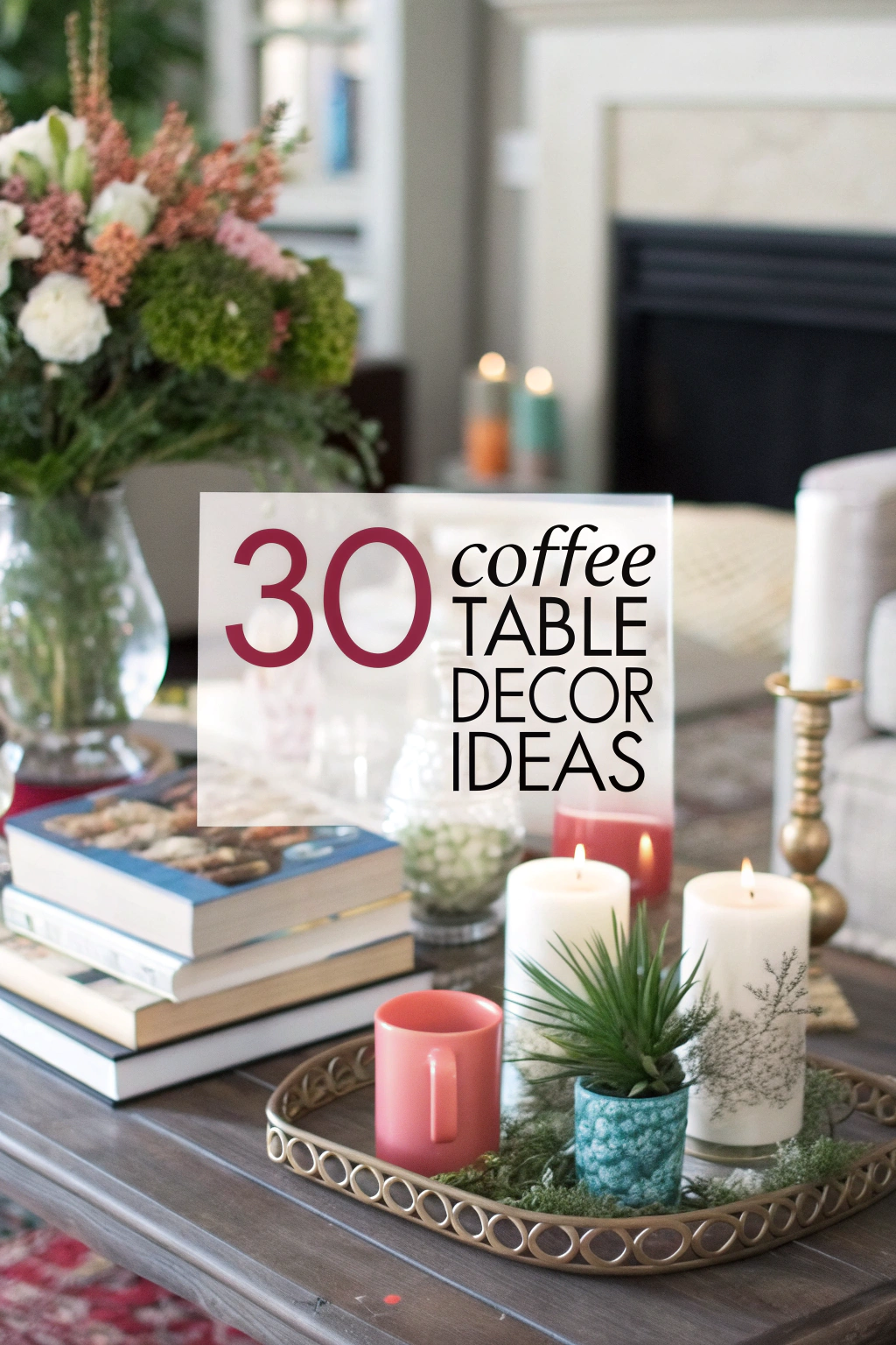 30 Couchtischdekorideen Ideen