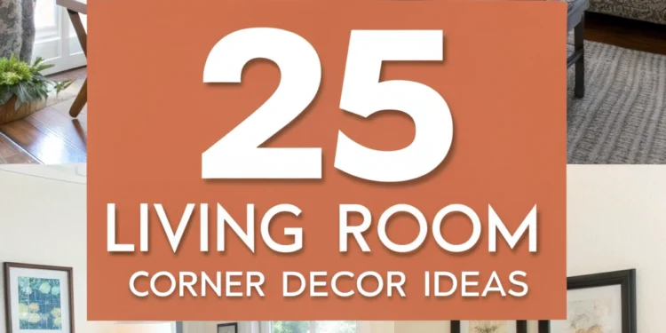 25 Genius Wohnzimmer Ecke Dekor Ideen, um diesen leeren Raum endlich zu füllen